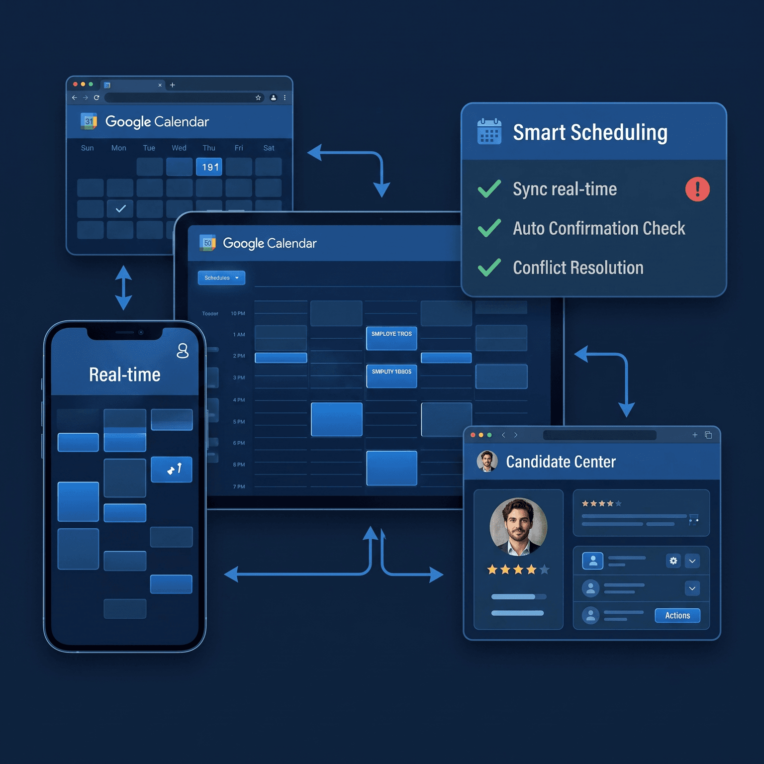 Smart Scheduling feature illustration