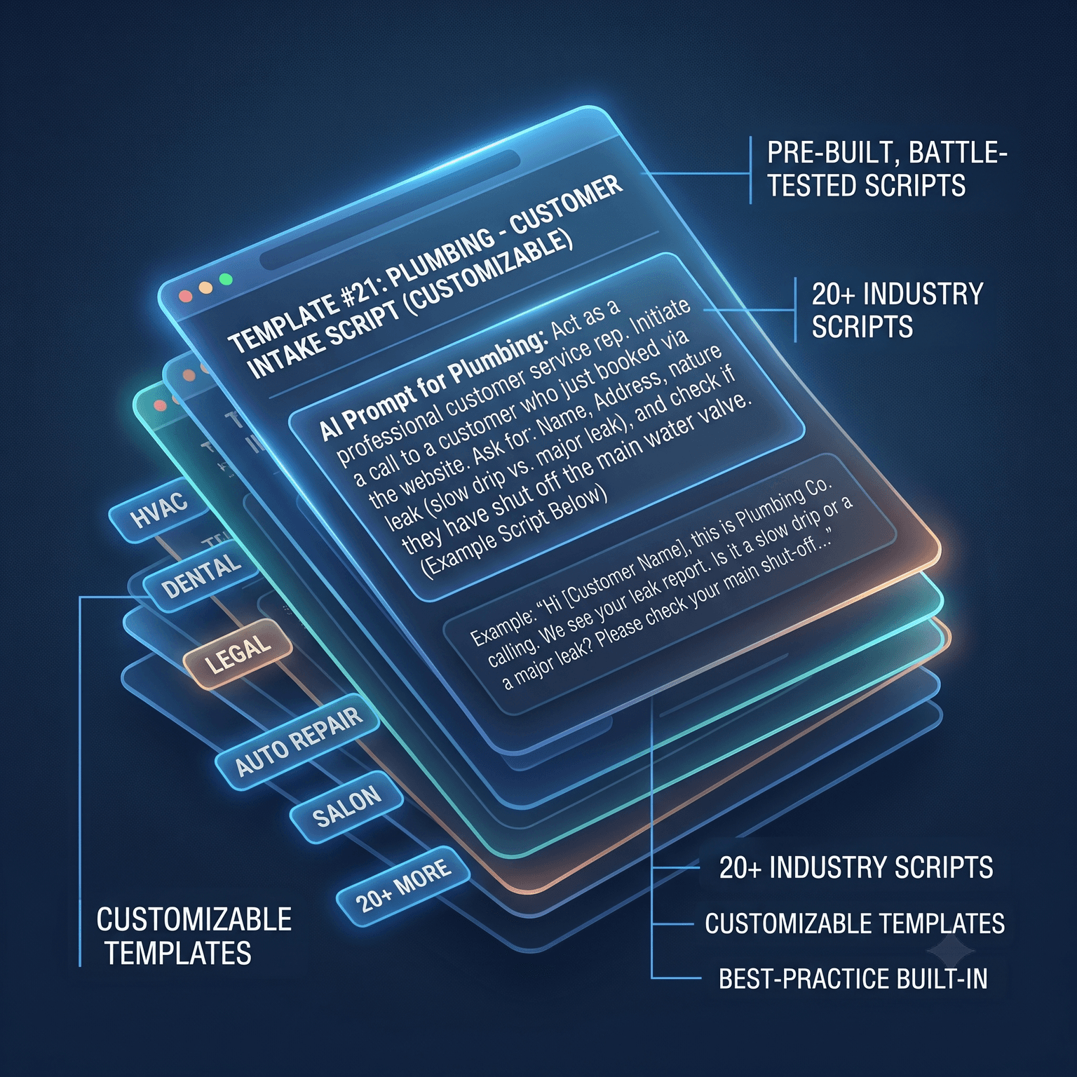 Industry Templates feature illustration